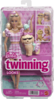 Mattel Barbie Kiskedvenc divatduó - Rózsaszín ruhás Barbie baba kiskutyával