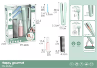 Happy Játék Hajvasaló világítással és hanghatással fodrász szerepjátékhoz