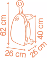 Smoby Baby Nurse 3 az1-ben babacenter húzós bőrönd