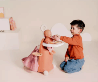 Smoby Baby Nurse 3 az1-ben babacenter húzós bőrönd