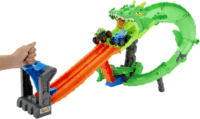 Mattel Hot Wheels Monster Trucks Sárkányfutam pályaszett 84 cm