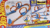 Mattel Hot Wheels Track creator - Tripla hurok pálya