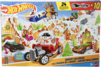 Mattel Hot Wheels 34 részes Adventi naptár 10db kisautóval