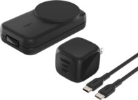Belkin UltraCharge Qi2 Mágneses 3-in-1 hálózati töltő 25W - Fekete