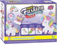 Gyémántszemes Kulcstartó készítő szett 15 darabhoz - Unikornis