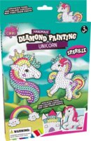 Gyémántszemes Kulcstartó készítő szett - Unikornis világ