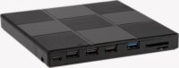 IRIS CUBE EXTERNAL 8in1 Külső USB 3.0 DVD/VCD/CD író - Fekete
