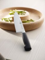 Zwilling Vier Sterne Rozsdamentes acél Szakácskés 16cm - Fekete