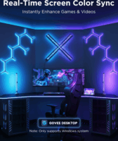 Govee H6048 Light Bars Pro Gamer Dekorációs Lámpa