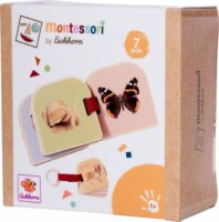 Eichhorn Montessori fa oktató játék 7 darabos - Állatok