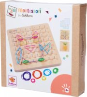 Eichhorn Montessori fa oktató játék - kreatív tábla