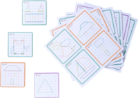 Eichhorn Montessori fa oktató játék - kreatív tábla