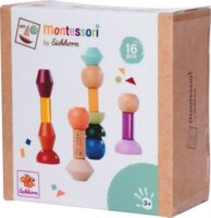Eichhorn Montessori fa oktató játék 16 darabos - Formák