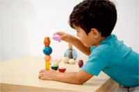 Eichhorn Montessori fa oktató játék 16 darabos - Formák