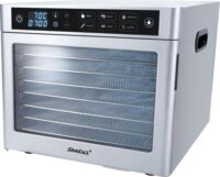 Steba ED 80 Steel Deluxe Elektromos 8 tálcás Aszaló és szárító 500 Watt - Szürke