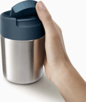 Joseph Joseph Sipp SSL Dupla falú utazó Termosz bögre 340ml - Ezüst