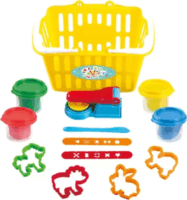 Playgo Gyurmakészlet kosárban