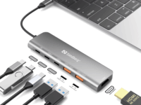 Sandberg 136-65 Univerzális USB-C Notebook Dokkoló Állomás 100W