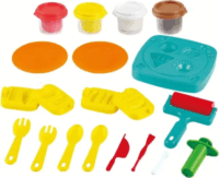 Playgo Bisztró gyurmakészlet 4 féle színnel