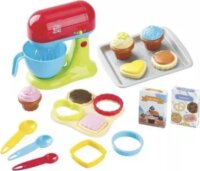 Playgo 19 darabos Sütemény készítő készlet tálas mixerrel