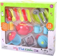 Playgo 19 részes Műanyag konyhai készlet