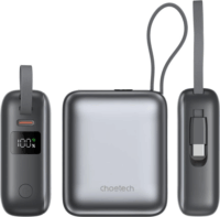 Choetech B832 Mini PowerBank USB-C /10000mAh 35W - Szürke