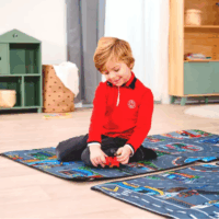 Dickie Toys Autós játszószőnyeg kiegészítőkkel és autóval - Többféle