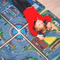 Dickie Toys Autós játszószőnyeg kiegészítőkkel és autóval - Többféle