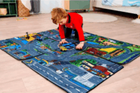 Dickie Toys Autós játszószőnyeg kiegészítőkkel és autóval - Többféle