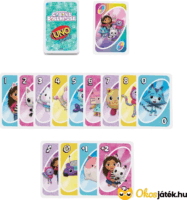 Mattel Uno Junior Társasjáték - Gabi Babaháza Kiadás