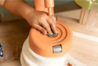 Smoby Crea 100 darabos Virágékszer készítő szett