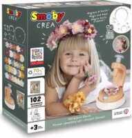 Smoby Crea 100 darabos Virágékszer készítő szett