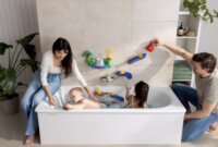 AquaPlay 24 darabos Sploshy Cascade fürdőjáték szett