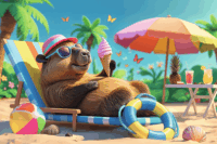 Trefl 16537 - Kapibara 100 darabos puzzle