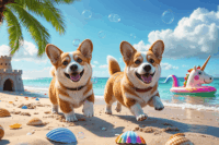 Trefl 16536 - Corgi-k 100 darabos puzzle