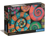 Clementoni: Colorboom Csigák - 500 Darabos Puzzle