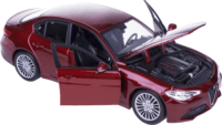 Bburago: Alfa Romeo Giulia Játékautó 1:24 - Piros
