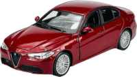 Bburago: Alfa Romeo Giulia Játékautó 1:24 - Piros