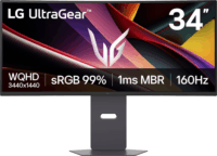 LG Monitor 34" 34G600A-B 21:9 WQHD LCD Ívelt Gaming Monitor - Fekete
