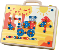 Képkészítő barkácsbőrönd elektronikus csavarozóval 333 darabos készlet - Többféle