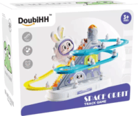 DoubleH Nyuszi pályaszett fény- és hanghatásokkal 12db nyuszi figurával