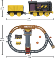 Mattel Thomas és barátai Motorizált építkezés készlet