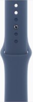Apple Watch S10 GPS 42mm Okosóra S/M denim sportszíjjal - Ezüst