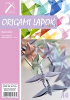 T-Creativ A4 Origami lap - Pasztell színek (10db/csomag)