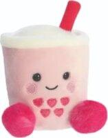 Palm Pals: Bubble Tea plüssfigura 13 cm - Rózsaszín