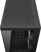 DeepCool CG580 4F V2 Midi Torony Számítógépház + 4db 120 mm ARGB ventilátor - Fekete