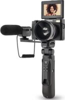 Agfaphoto Realishot VLG4KDIG Vlogger fényképezőgép 24Mpx / 4K Ultra HD - Fekete