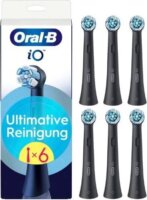 Braun Oral-B Sonic iO Ultimative Elektromos fogkefe Pótfej - Fekete (6db)