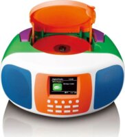 Lenco SCD-861 Boombox FM/CD/USB/BT - Színes