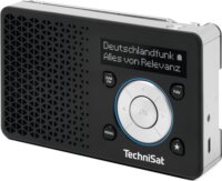 Technisat DigitRadio 1 A Hordozható DAB+FM Zsebrádió - Fekete / Ezüst